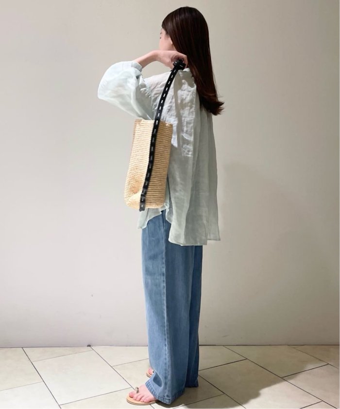 LEDENIM TUCK TROUSER SLOBE IENA 新品タグ付き WEB限定/追加4予約》LEDENIM TUCK TROUSER(508188953