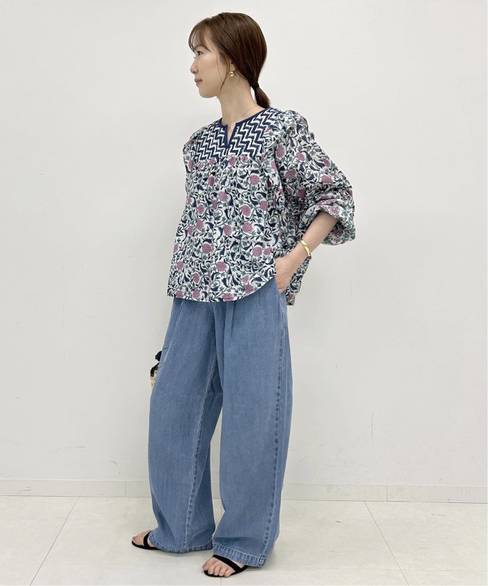 WEB限定/追加4予約》LEDENIM TUCK TROUSER(508188953