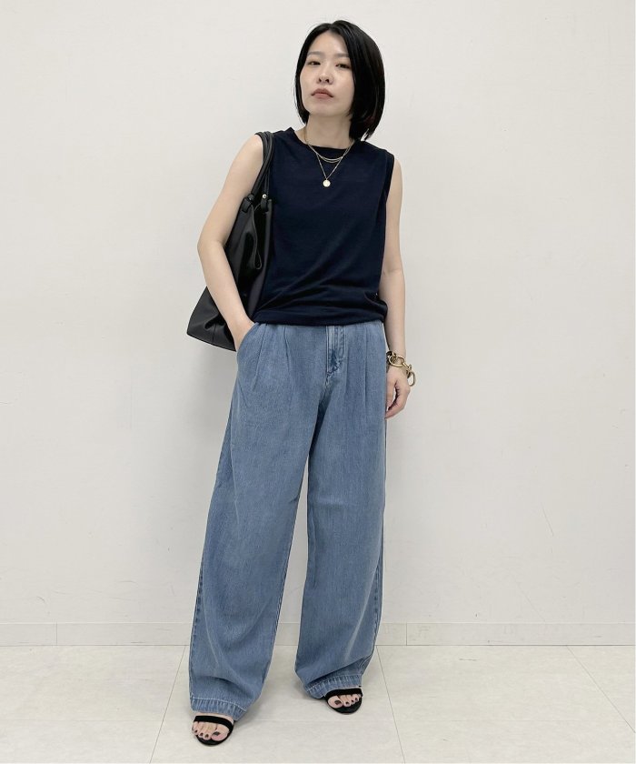WEB限定/追加4予約》LEDENIM TUCK TROUSER(508188953