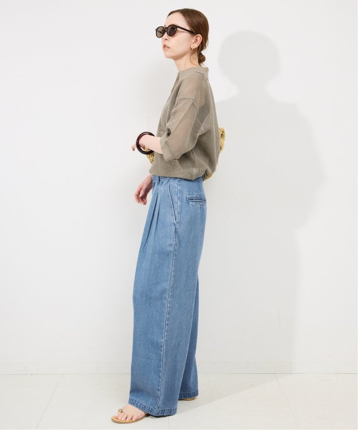 【新品未使用】SLOBE IENA LEDENIM TUCK TROUSER38 SLOBE IENA LEDENIM TUCK TROUSER 38サイズ - メルカリ