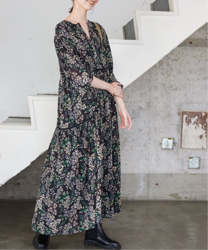 WEB限定/追加予約》FLOWER PRINT ワンピース(508188956