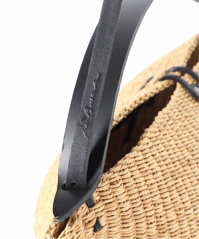 INES BRESSAND MEDIUME WALNUT ショルダーバッグ セール】INES BRESSAND MEDIUME WALNUT ショルダーバッグ（かご