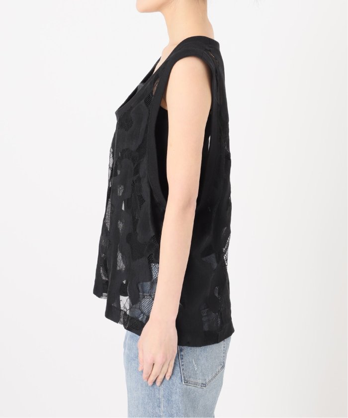 ≪追加≫ESTHE OVERSIZED SHEER LACE ベスト 2(508189198