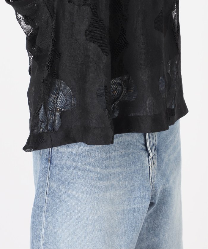 framework ESTHE OVERSIZED SHEER LACE ベスト ≪追加≫ESTHE OVERSIZED SHEER LACE ベスト 2（シャツ
