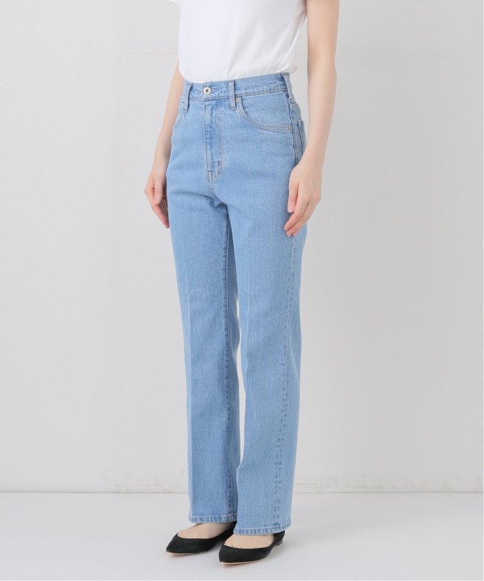 新品完売品　SLOBE IENA LE DENIM スリムフレアレングス　デニム セール】LE DENIM スリムフレアレングス(508133153) | スローブ
