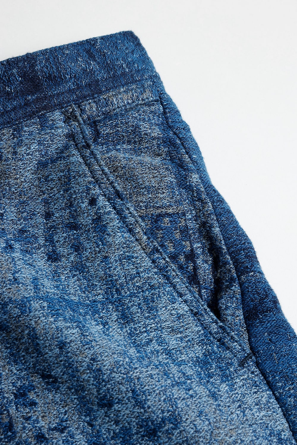 ファンダメンタル FDMTL BORO JAQUARD WIDE PANTS RINSE 【返品 ファンダメンタル FDMTL BORO JAQUARD WIDE PANTS RINSE 【返品
