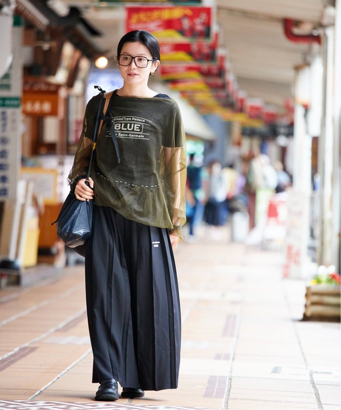 EVA*PSG】 JP PATTERND BLUE TEE(508192166) | Paris