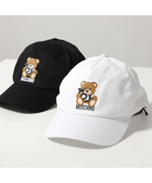 Moschino モスキーノ ロゴ キャップ | ブラック | FARFETCH JP
