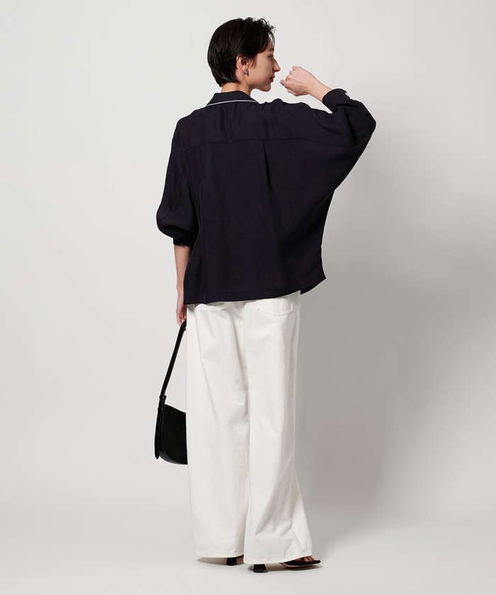 ブラウス　ユナイテッドアローズ テルマ UNITED ARROWS（ユナイテッドアローズ）の「ストライプ ドルマン