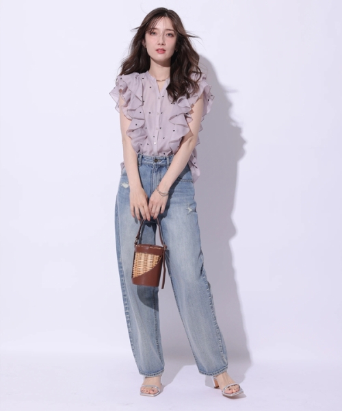 Apuweiser-riche - ハートカットブラウスの通販 by S__Shop