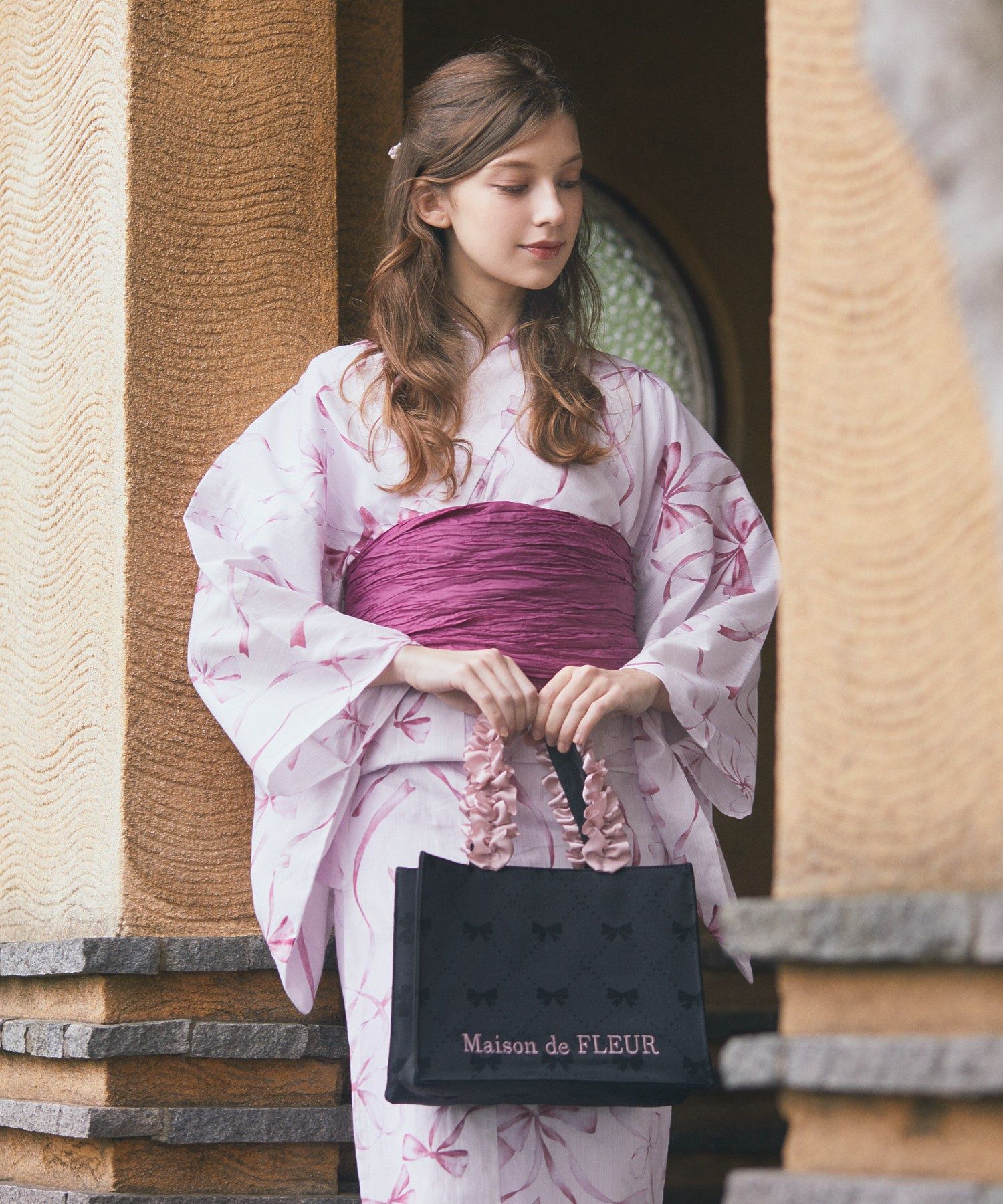 Maison de FLEUR｜FLEURリボン浴衣 | Rakuten Fashion(楽天