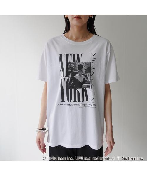 GOODROCKSPEED 半袖Tシャツ 25LIF005W フォトプリント GOODROCKSPEED 半袖Tシャツ 25LIF005W フォトプリント(508195631