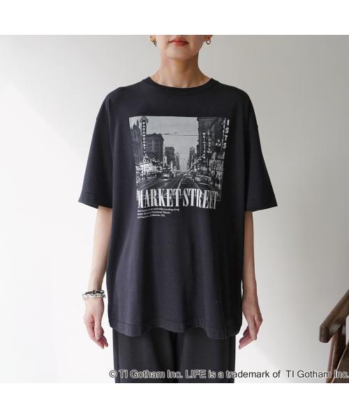 GOODROCKSPEED 半袖Tシャツ 25LFE013W フォトプリント(508195632