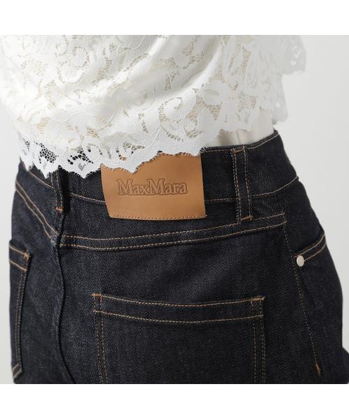 Max Mara studio ストレートデニムパンツ(ブラック) Max Mara Studio MAX MARA マックスマーラ ステュディオ デニム