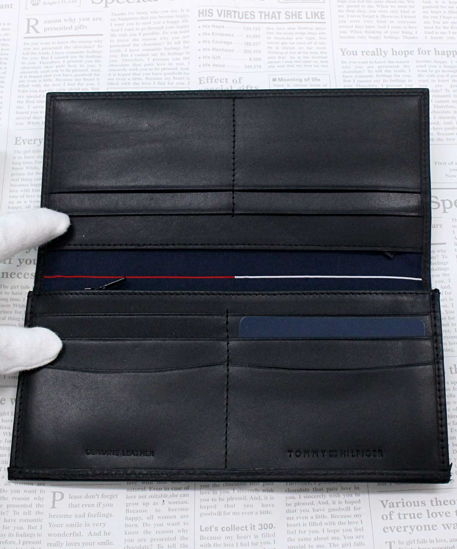   トミー ヒルフィガー ウェルズリー レザー長財布 TOMMY HILFIGER トミー ヒルフィガー ウェルズリー レザー長財布