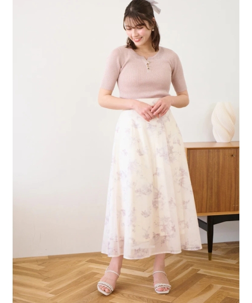 PAIN OR PLEASURE★韓国★人気★DAFFODIL HOOK SKIRT 2色 SK00870SP25_SEA_GREEN_d01_1200