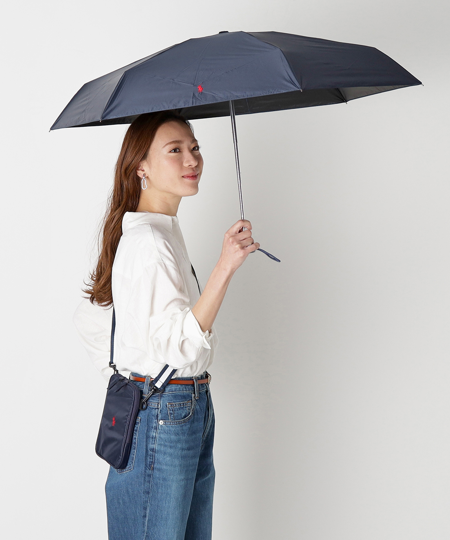 WEB限定】POLO RALPH LAUREN ポロ ラルフローレン 折りたたみ傘