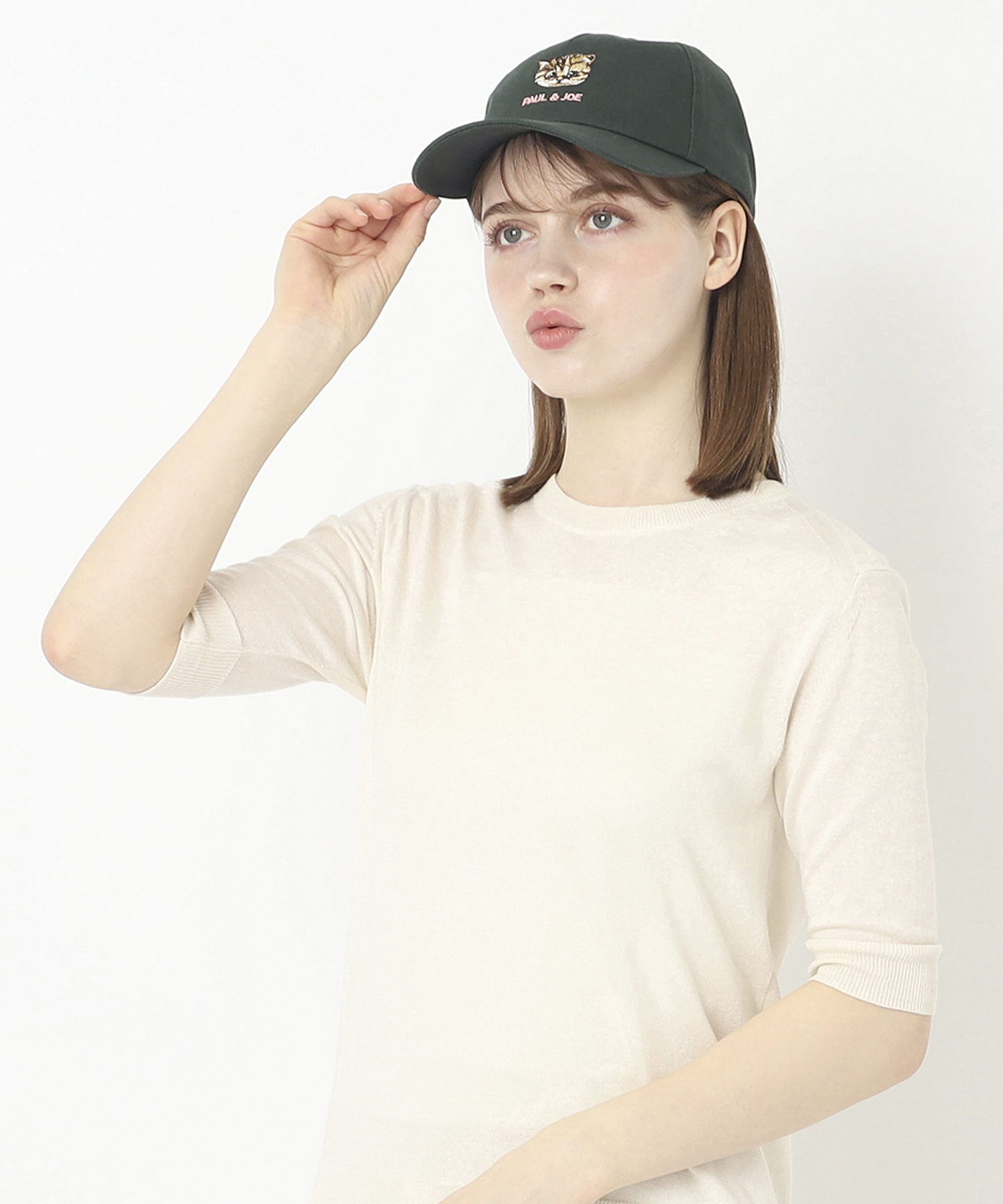 【新品】即完売 PAUL & JOE UV加工ヌネットちゃん刺繍ギンガムキャップ 商品詳細 | MOONBAT ONLINE SHOP（ムーンバットオンラインショップ）