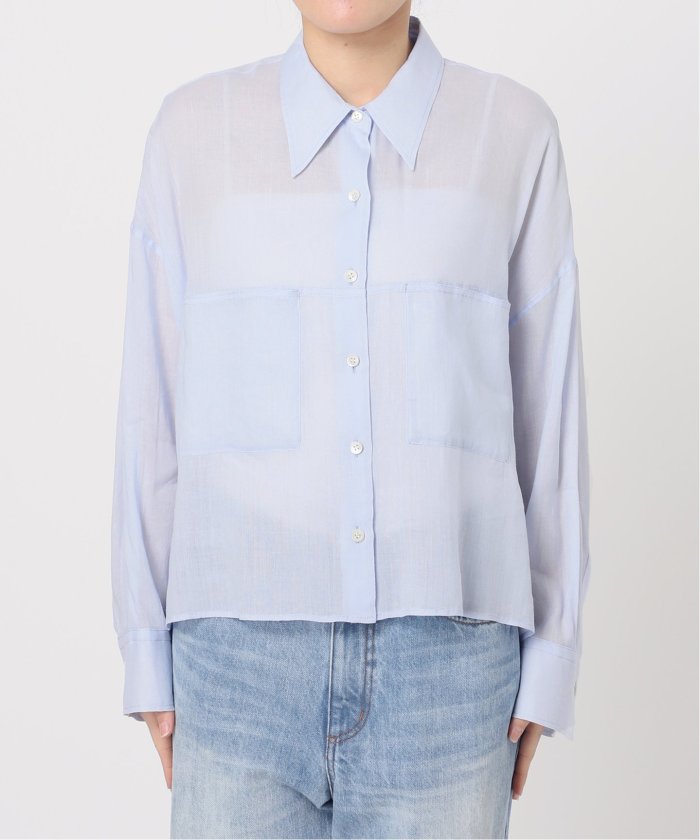 RAMIE LYOCELL CROPPED シャツ(508126061) | プラージュ(Plage