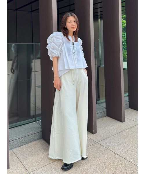 WEB限定カラーあり】【セットアップ対応】ギャザースリーブ