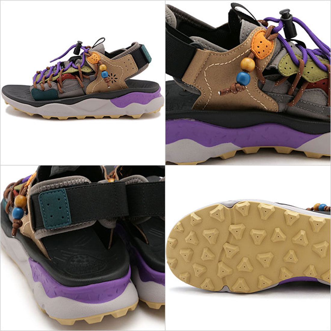 フラワーマウンテン Flower MOUNTAIN PUMA PUNKU Gray/Brown