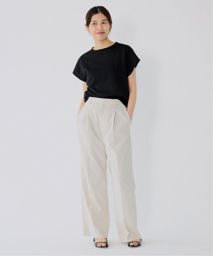 ブランド通販 追加》シアーミニ裏毛 Tシャツ(508202964) | イエナ(IENA) - d トップス