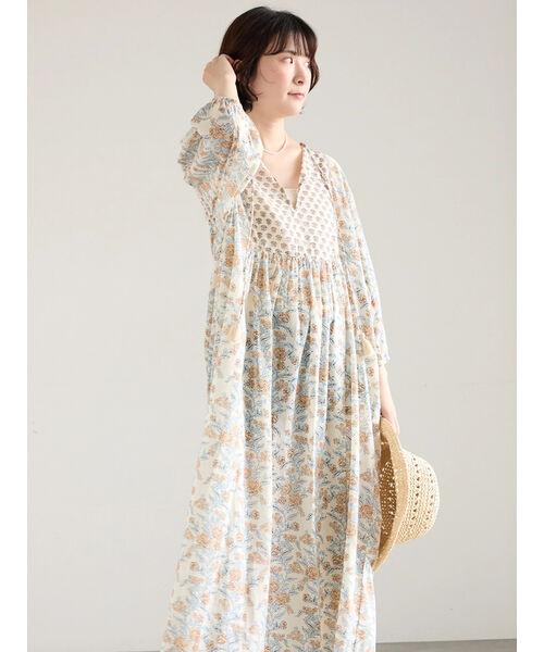 サマンサモスモス ブルー Samansa Mos2 blue 【Made in India