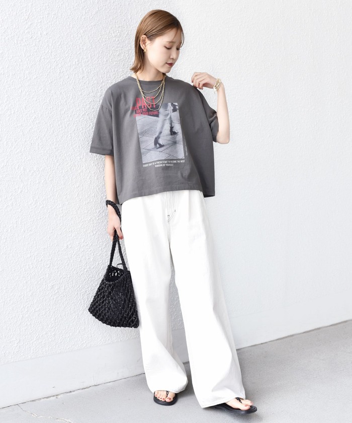 流行り の ブランド - 2024年おすすめのアイテム満載 予約》【SHIPS別注】81BRANCA:フォト ワイド TEE(508206749 Tシャツ(長袖/七分)