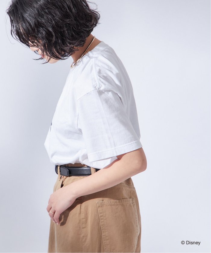 ジャーナルスタンダードレサージュ　ミッキーピグメントTシャツ ジャーナルスタンダードレサージュ ミッキーピグメントTシャツ