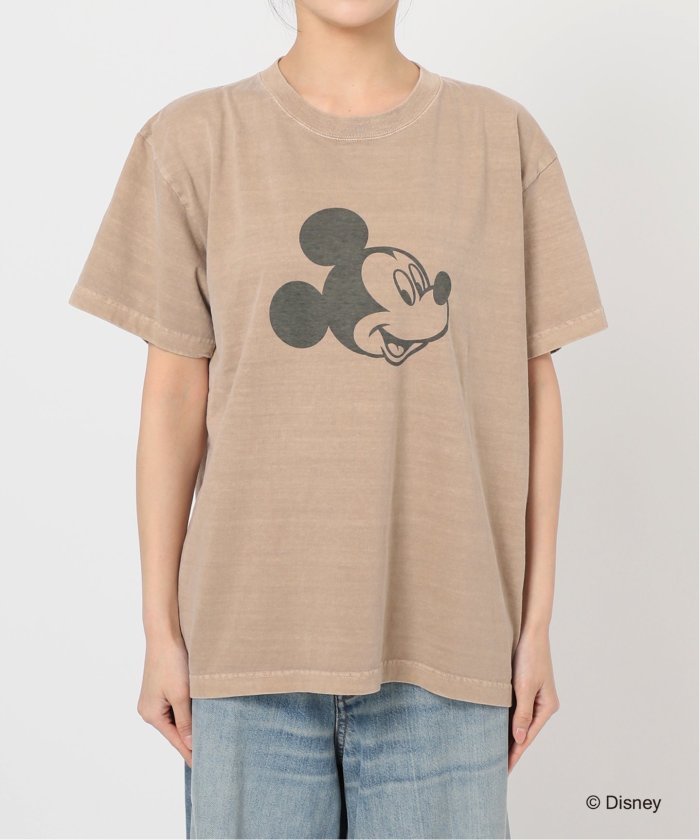 追加2》【MICKEY】ピグメントTシャツ（Tシャツ／カットソー