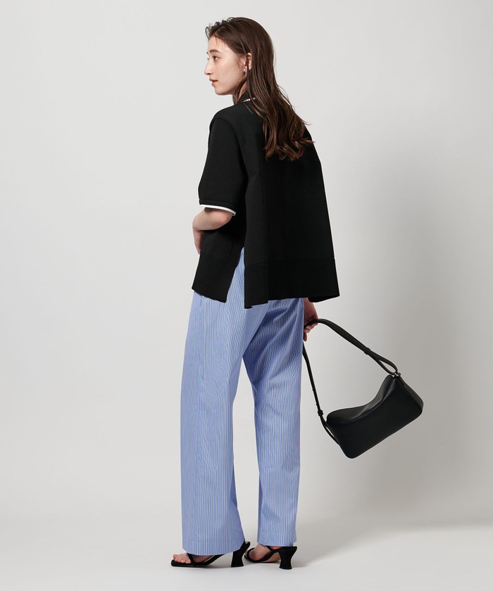 ユナイテッドアローズ　ミニマルフリル ニット5SL UNITED ARROWS LTD. OUTLET｜P ミニフリル ニットベスト