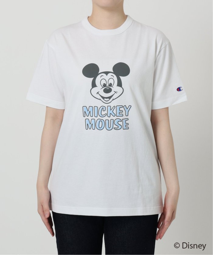 【新品未使用】Champion SLOBE別注 /Mickey/ Tシャツ Champion/チャンピオン SLOBE別注 /Mickey/ Tシャツ(508207676