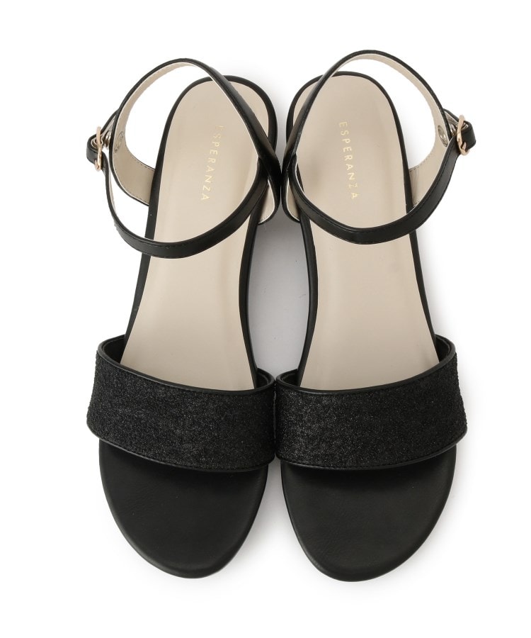 セール55%OFF】エスペランサ ESPERANZA クリアウェッジサンダル