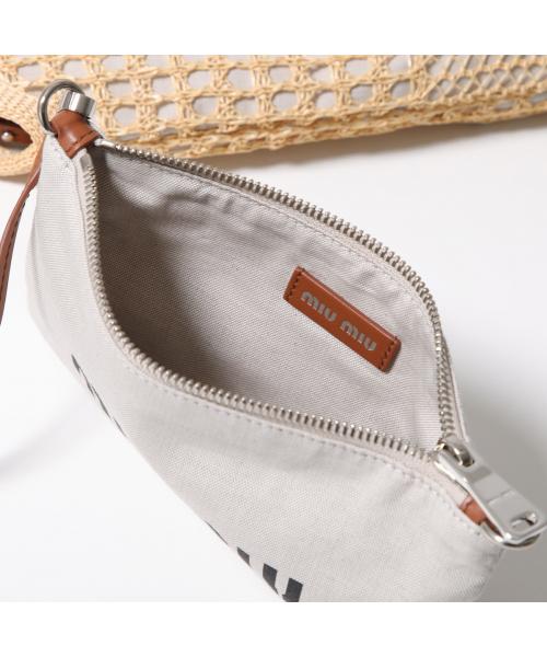ミュウミュウ Miu Miu MIUMIU トートバッグ 5BG231 ADO5 ポーチ