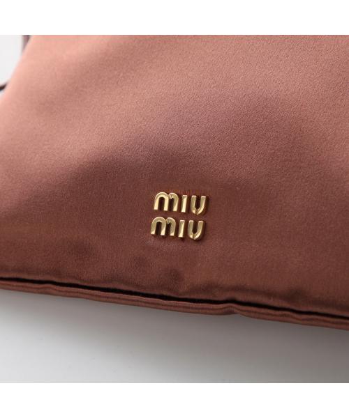 MIUMIU ポーチ 5NG010 049 サテン 巾着 ミュウミュウ Miu Miu MIUMIU ポーチ 5NG010 049 サテン 巾着