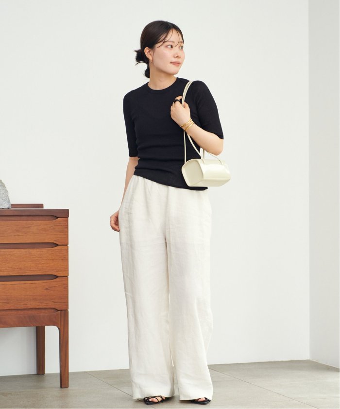 Plage French LINEN EASY パンツ セール 30%OFF】French LINEN EASY パンツ(508212038