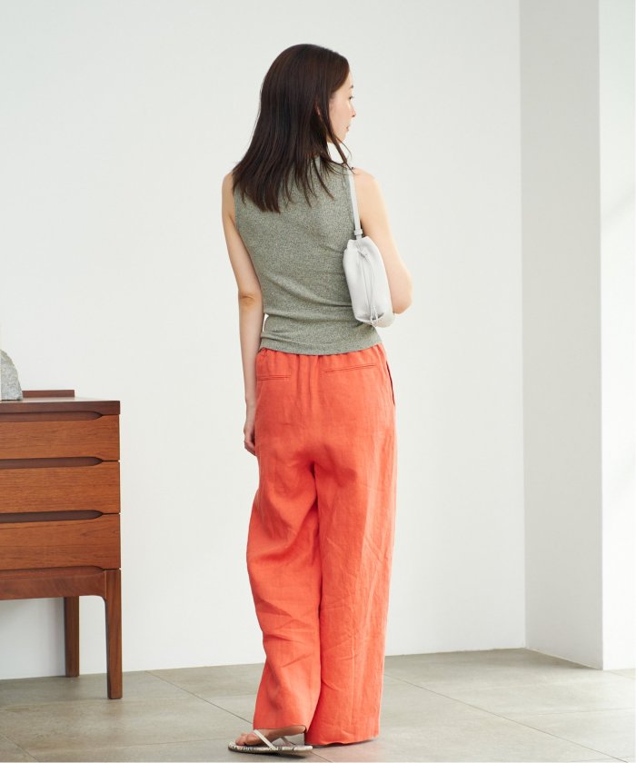 Plage French LINEN EASY パンツ セール 30%OFF】French LINEN EASY パンツ(508212038