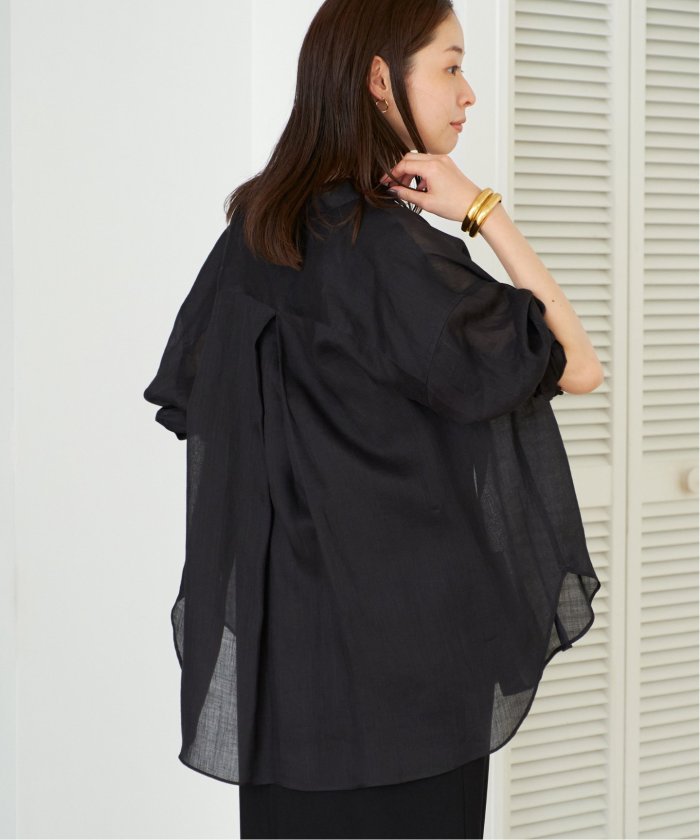 専用plage プラージュ　PURE RAMIE SHEER シャツ　新品未使用 セール】PURE RAMIE SHEER シャツ（シャツ/ブラウス）｜Plage