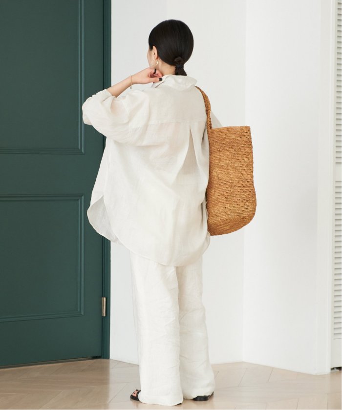 セール】PURE RAMIE SHEER シャツ(508212040) | プラージュ