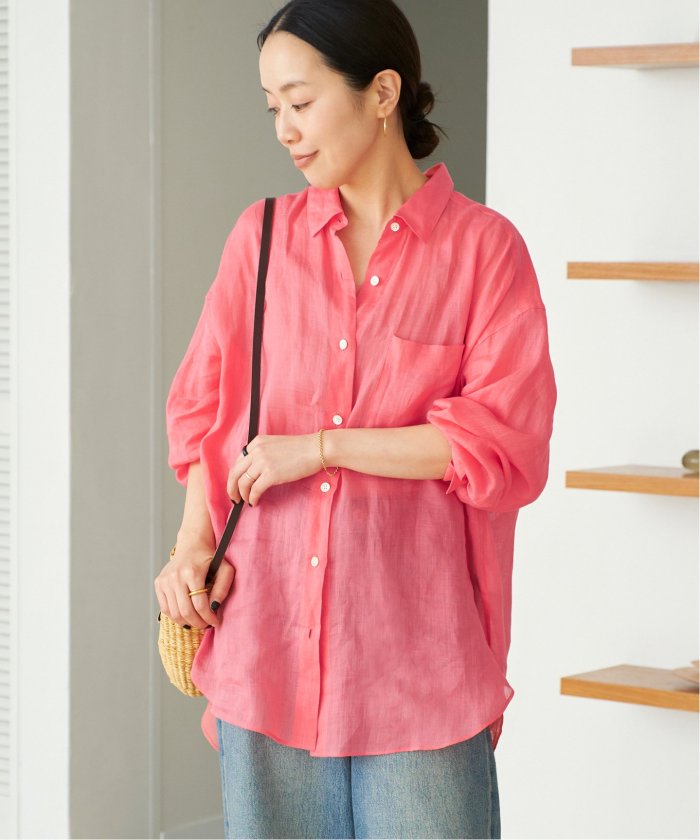 Plage RAMIE SHEER シャツ　★タグ付新品★ セール】PURE RAMIE SHEER シャツ(508212040) | プラージュ