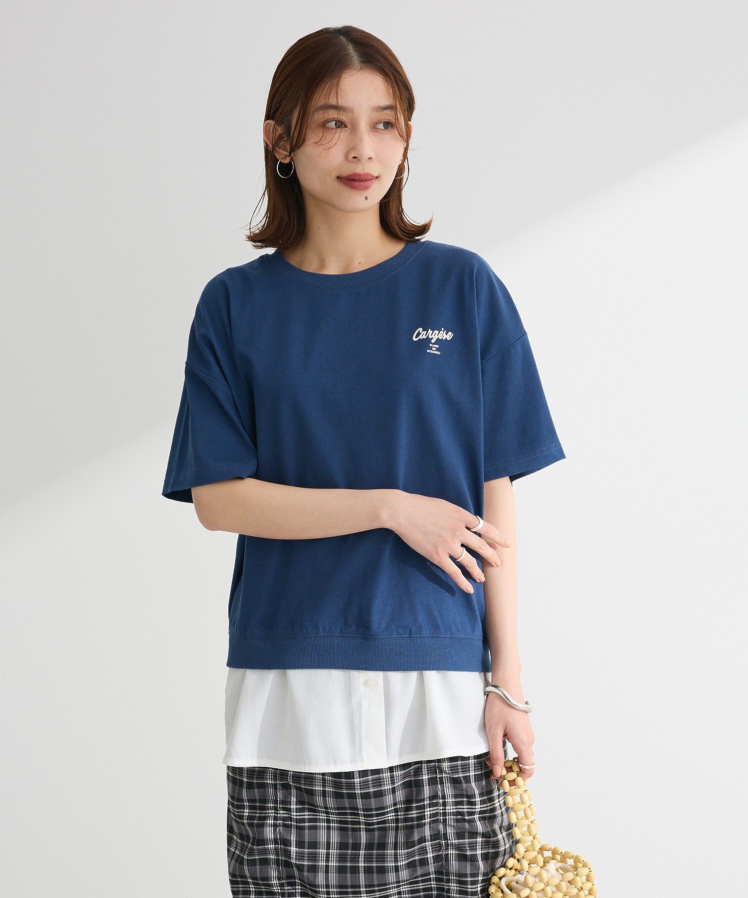 グリーン パークス Green Parks さがら刺繍Tシャツ(508212021