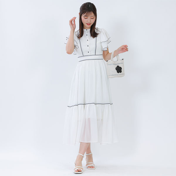 マリークワント MARY QUANT オーロラビーズクロッシェ 2WAY