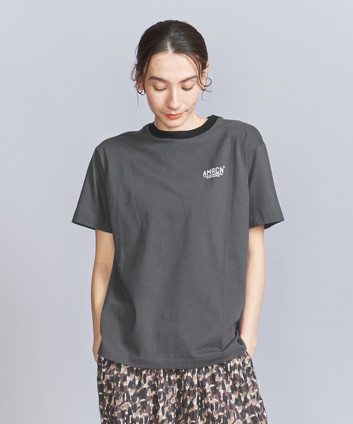 新品タグ付き　BEAUTY&YOUTH別注 Americana 半袖Tシャツ 別注】＜Americana＞ロゴTシャツ