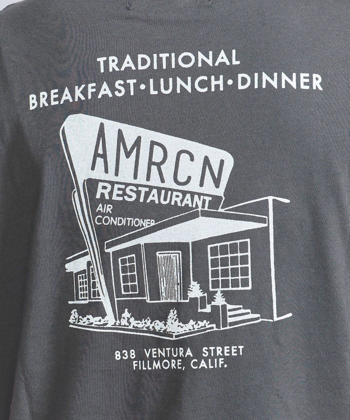 セール】【WEB限定/別注】＜Americana＞リンガーTシャツ
