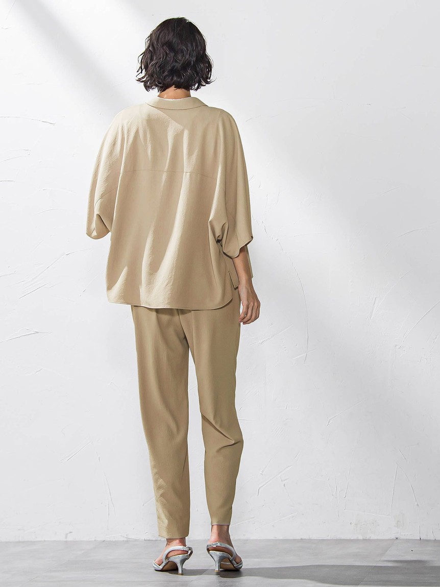 ラ エフ la.f… キレリテーパードパンツ≪洗濯機で洗える