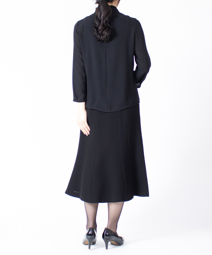 LAPINE ラピーヌ 礼服 卒業式 喪服 フォーマルワンピース レース ラピーヌ フォーマル LAPINE FORMAL 【オールシーズン・喪服