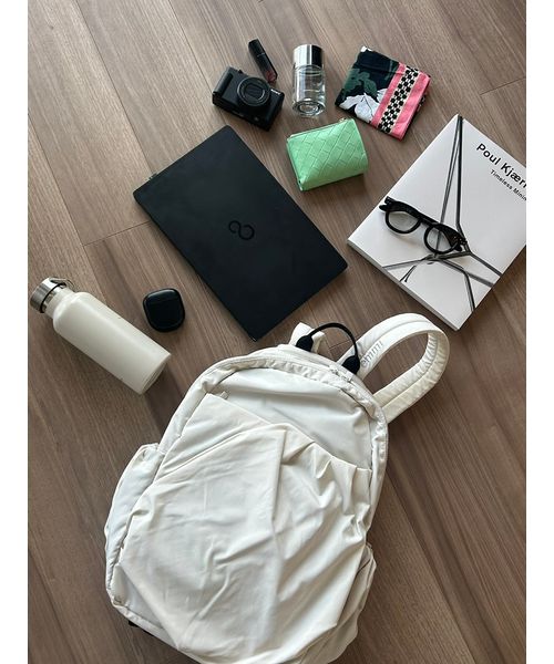 ONLINE限定カラー】eco 撥水ギャザーボディーバックパック