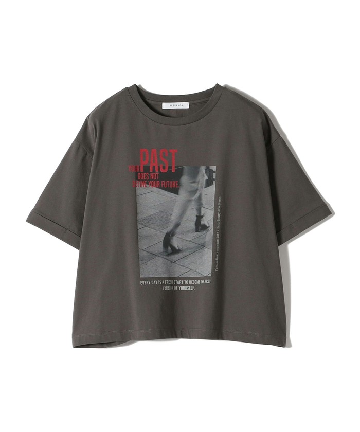 予約》【SHIPS別注】81BRANCA:フォト ワイド TEE(508206749