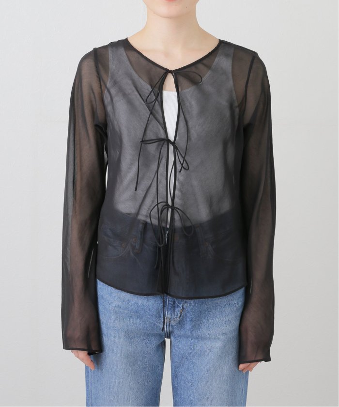 SHEER STRING ブラウス(508207784) | プラージュ(Plage) - d fashion