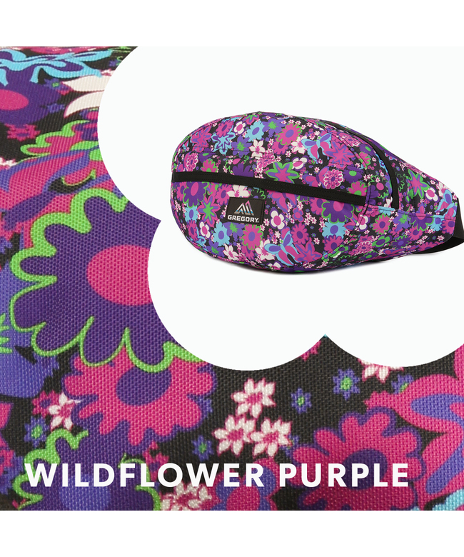 10686■美品 旧タグ USA製 GREGORY TAILMATE WILDFLOWER グレゴリー ワイルドフラワー テールメイト S 花柄 カラフル ウエストバッグ 美品】GREGORY グレゴリー テールメイト ジュニア ワイルド